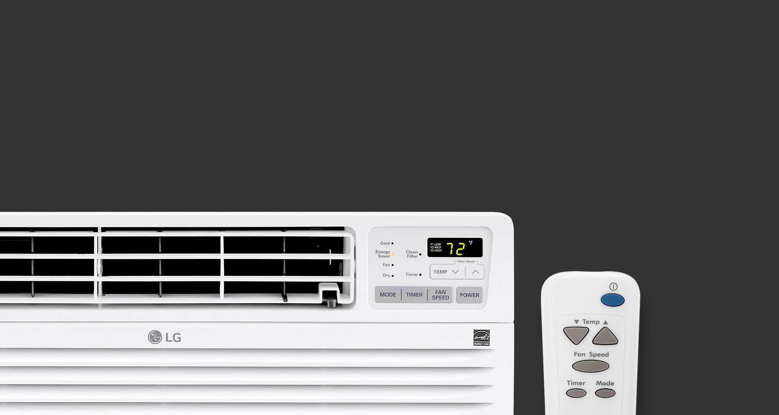 LG LT1216CER 12,000 BTU ThroughtheWall Air Conditioner LG USA