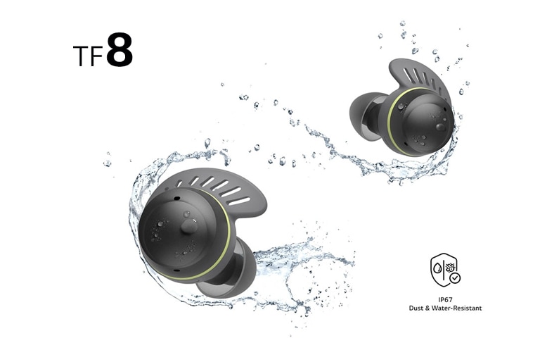 LG TONE Free Fit Wireless Earbuds (TF8)