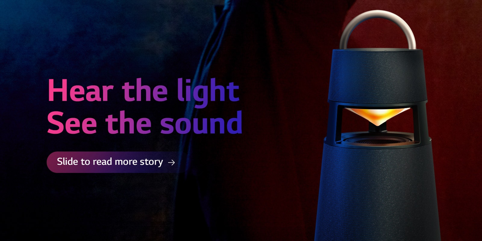 LG XBOOM 360 Omnidirectional Sound Portable Wireless Bluetooth Speaker with Mood Lighting