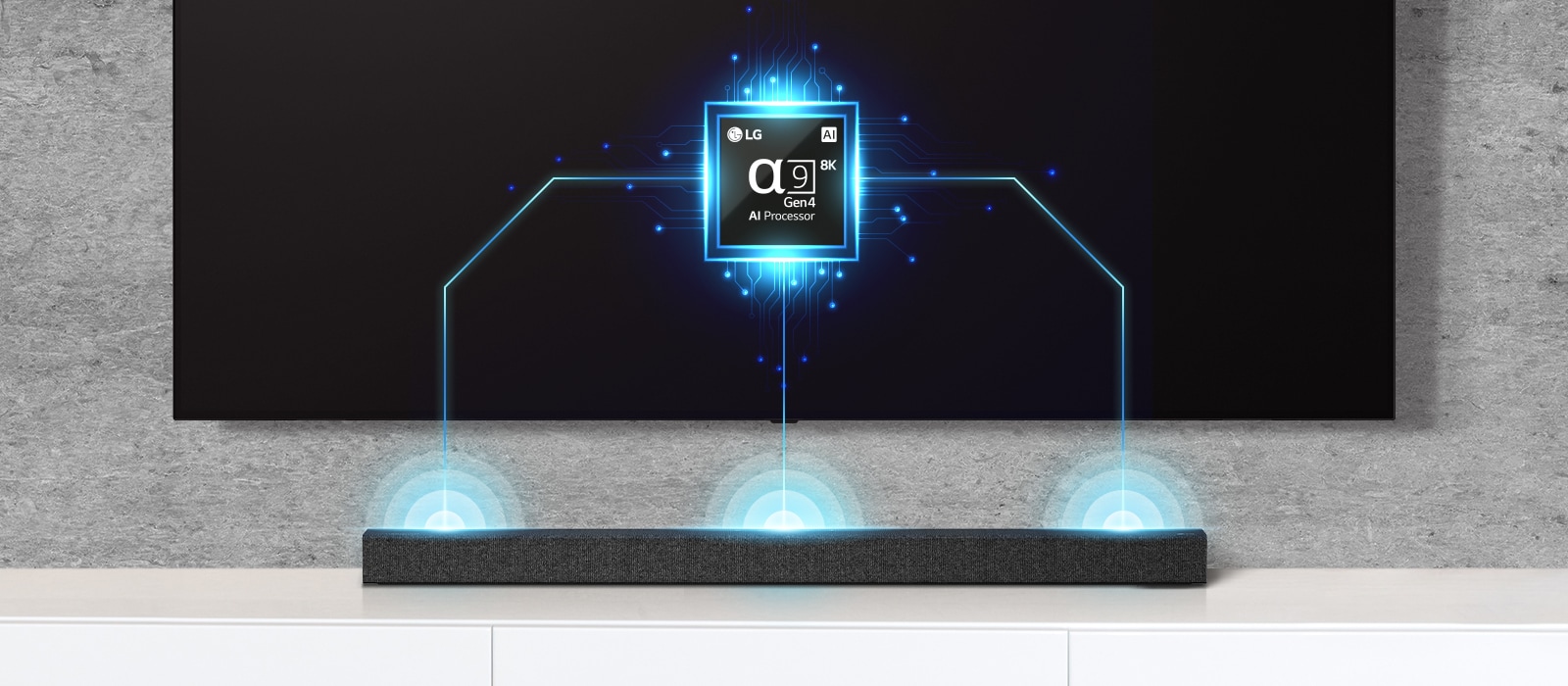 Upgrade Your Sound bar with LG’s AI Processor1