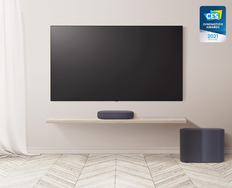 LG Eclair QP5 Compact Sound Bar with Dolby Atmos LG USA