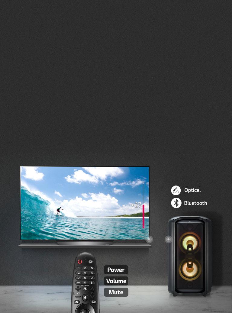 LG XBOOM Speaker System with Karaoke Creator (RK7) LG USA