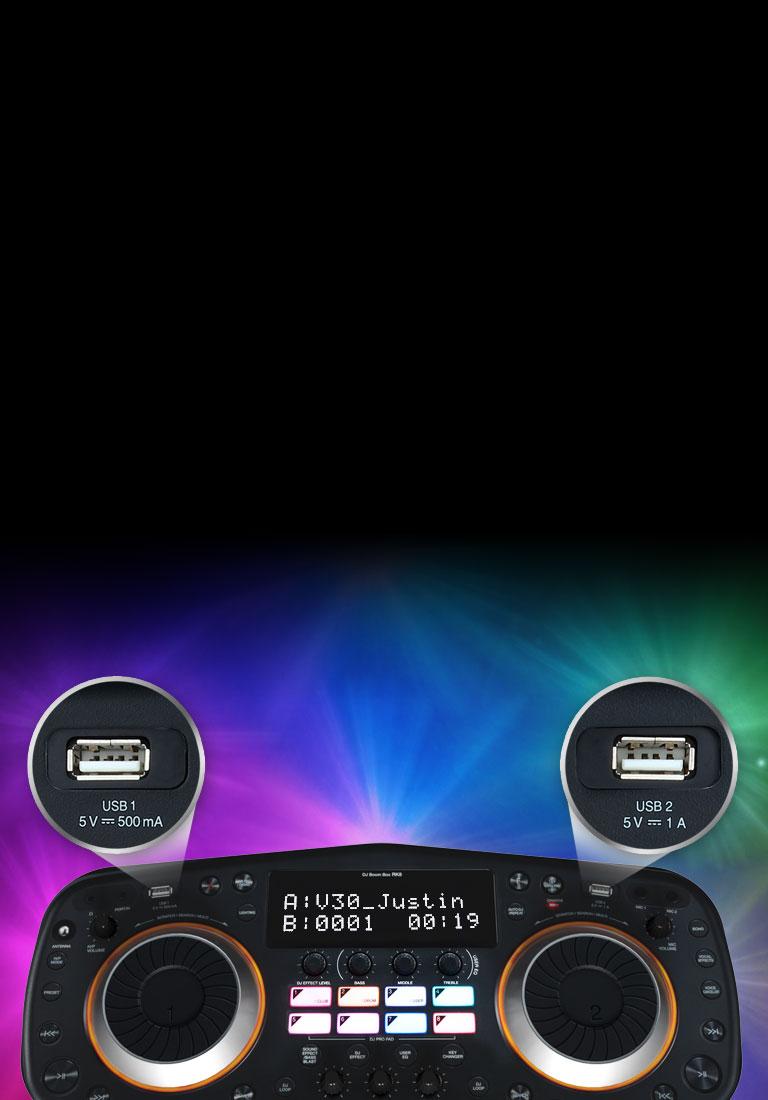 lg loudr dj boombox rk8