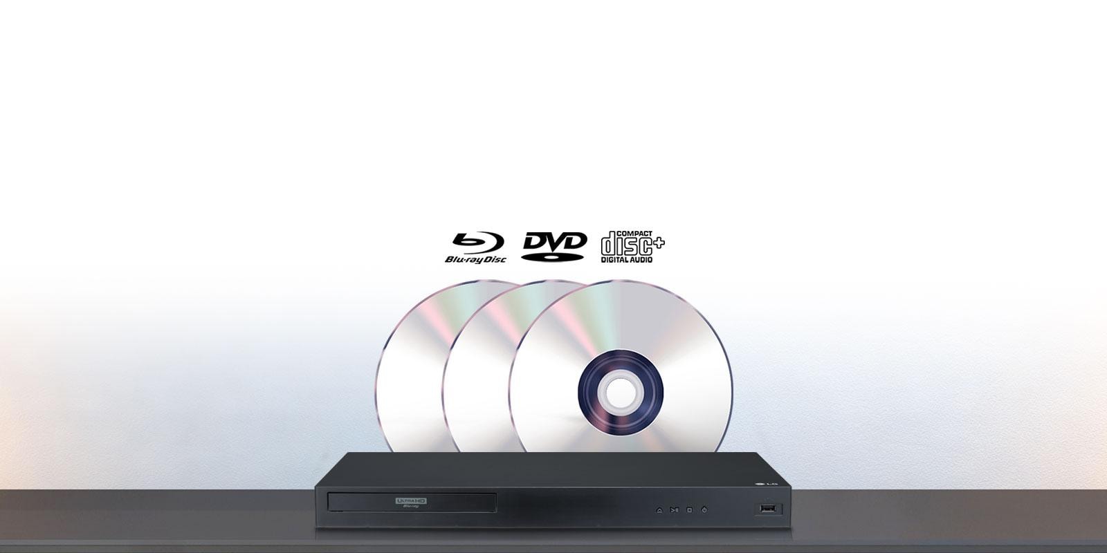 UBK90 Blu-ray & DVD Backward Compatible
