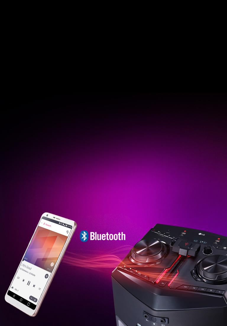LG OJ98 LG XBOOM 1800W HiFi Speaker System with Bluetooth