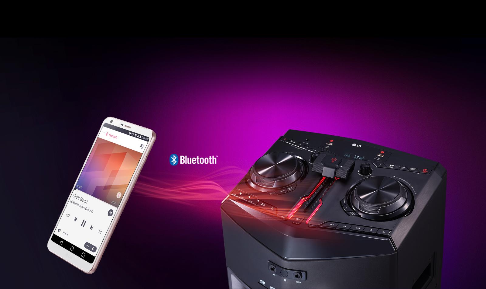LG OJ98 LG XBOOM 1800W HiFi Speaker System with Bluetooth