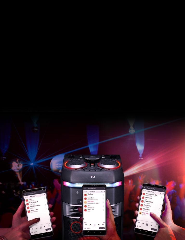 LG OK75 LG XBOOM 1000W Entertainment System with Karaoke & DJ Effects