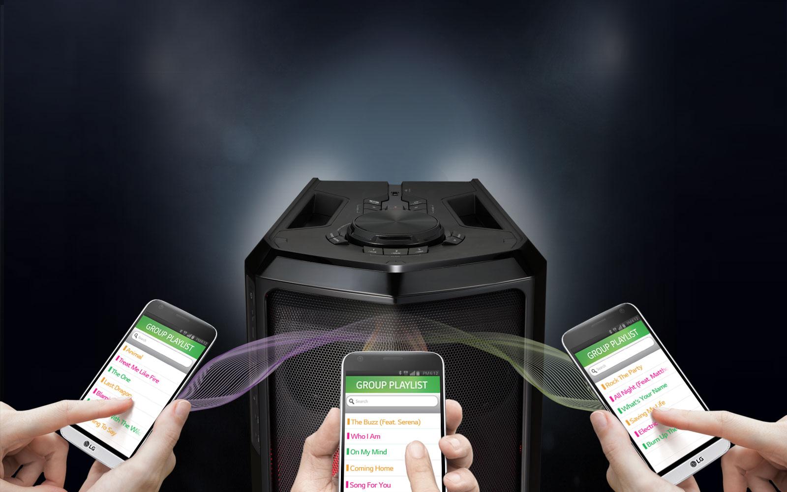 LG FH6 LG XBOOM 600W Speaker System with Bluetooth® Connectivity LG USA