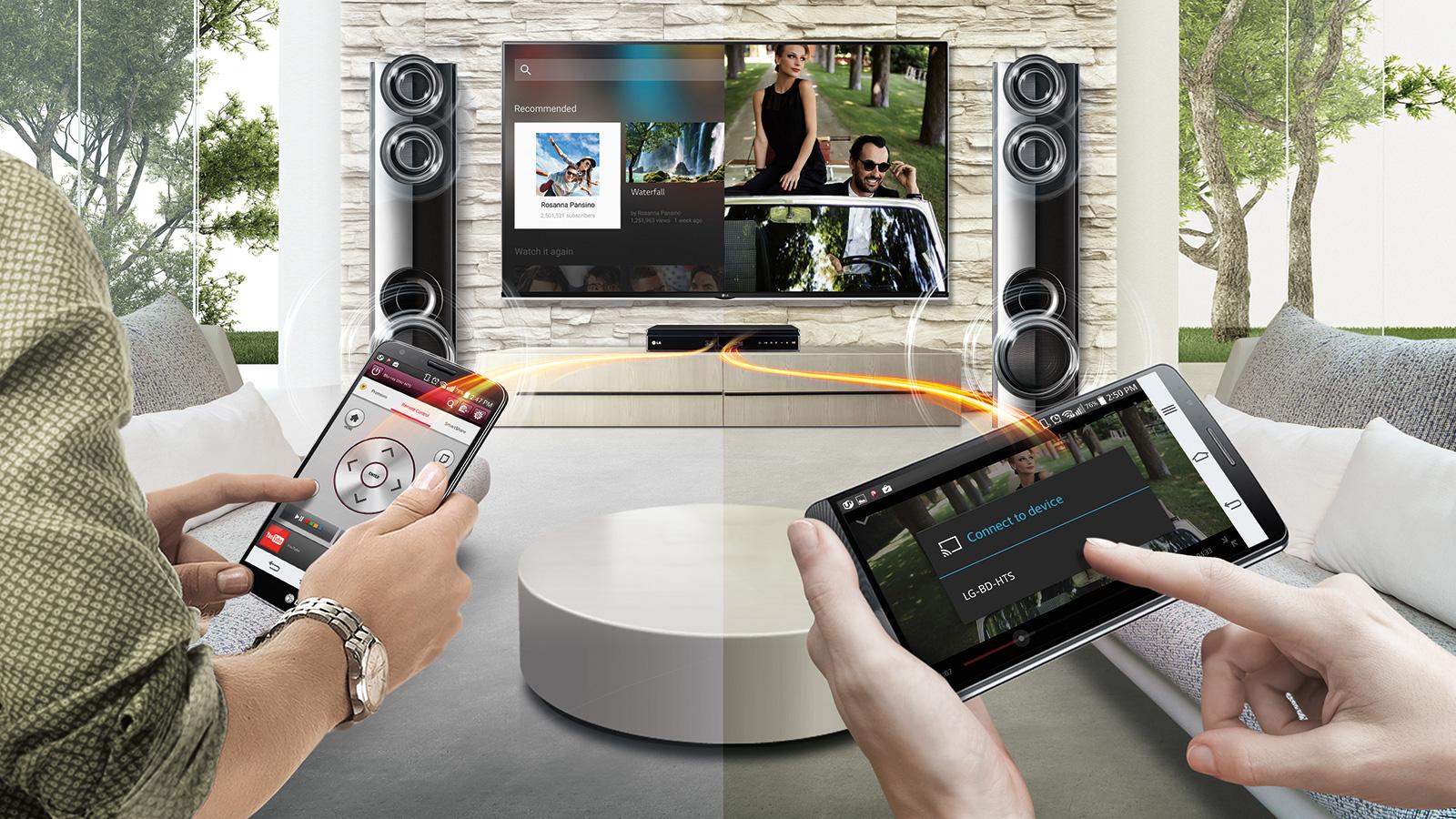 LG 3DCapable 1000W 4.2ch Bluray Disc™ Home Theater System (LHB675