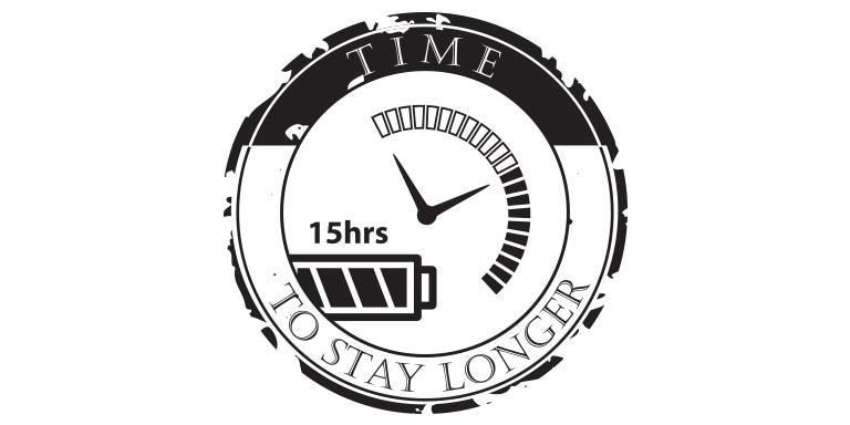 Long Lasting Battery Life