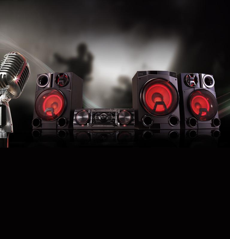 LG CM8460 LG XBOOM 2750W HiFi Entertainment System with Bluetooth® Connectivity LG USA