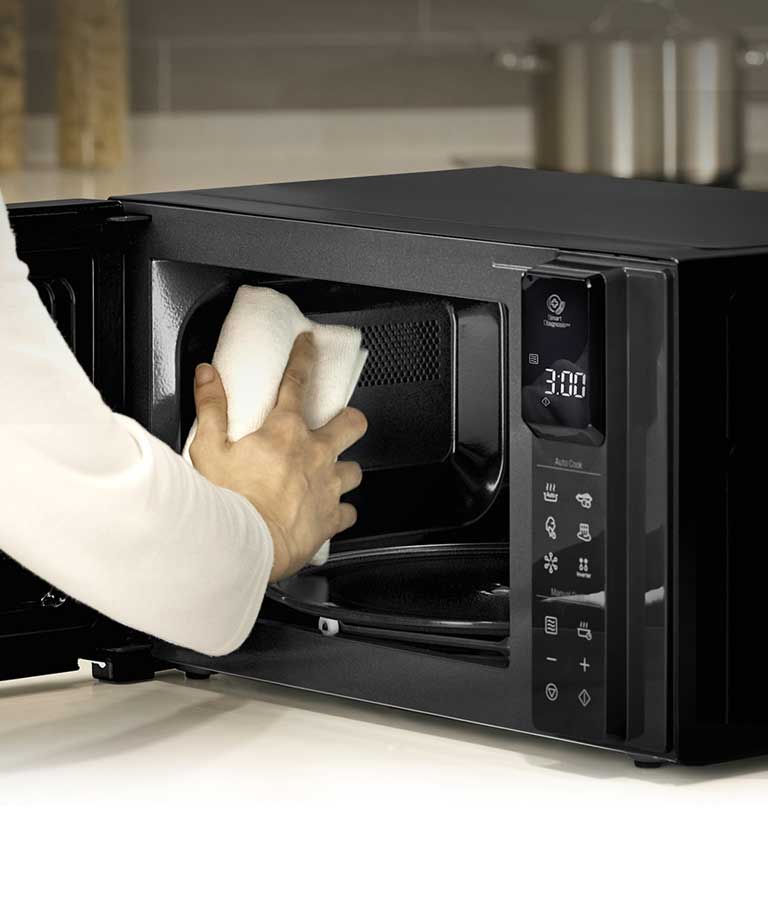 LG MSWN1590L 1.5 cu. ft. Countertop Microwave with Smart Inverter and
