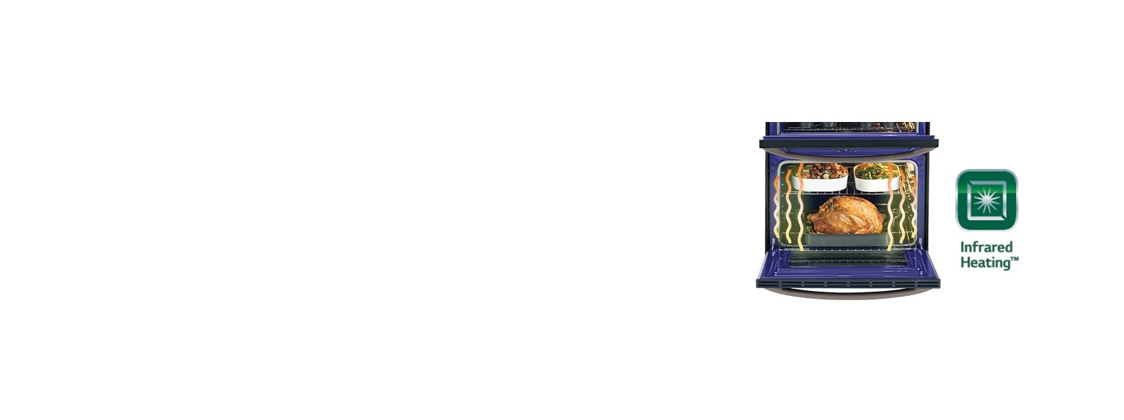 No Preheating, Up to 22% Faster Cooking1