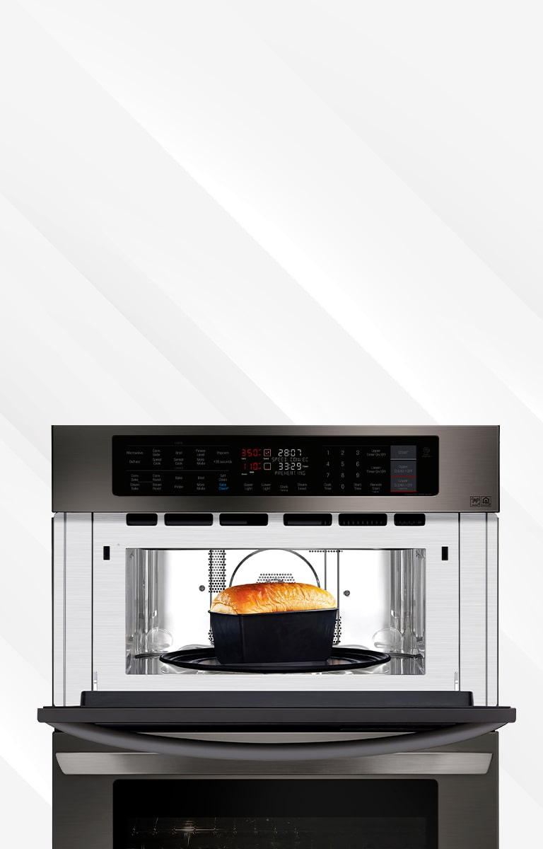 LG 1.7/4.7 cu. ft. Smart wi-fi Enabled Combination Double Wall Oven | LG