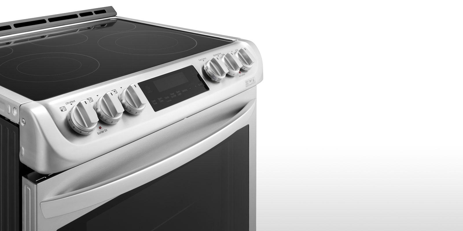 lg stove top