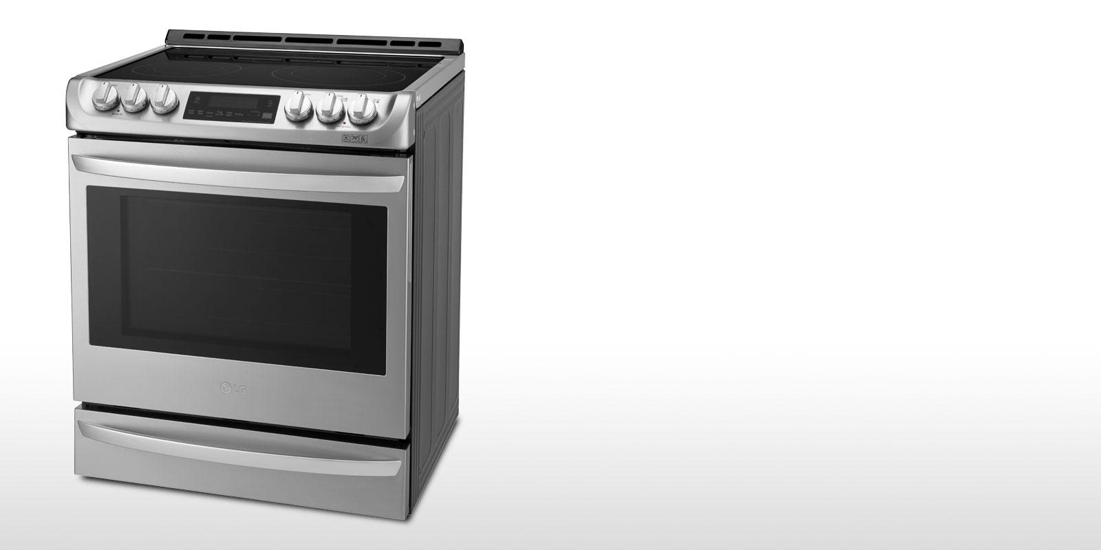 LG LSE4613ST Electric Slidein Range with Convection LG USA
