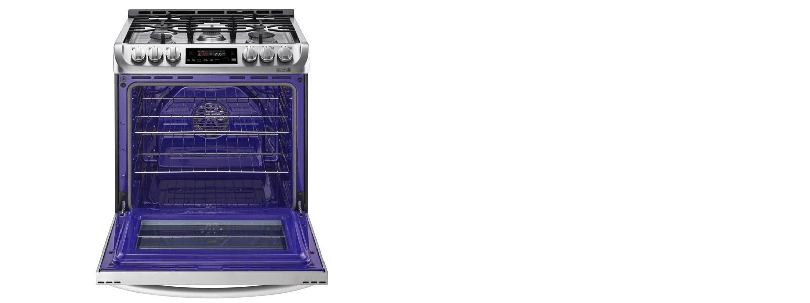 LG LSG4511ST Gas Slidein Range with Convection LG USA