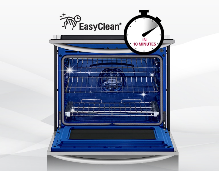 10 Minutes. 1 Spotless Oven.2