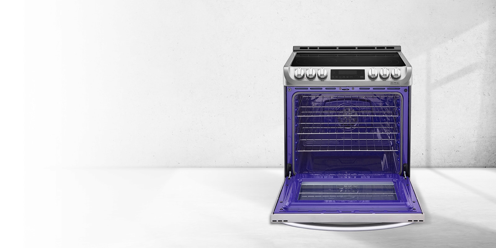 LG LSE4613ST Electric Slidein Range with Convection LG USA