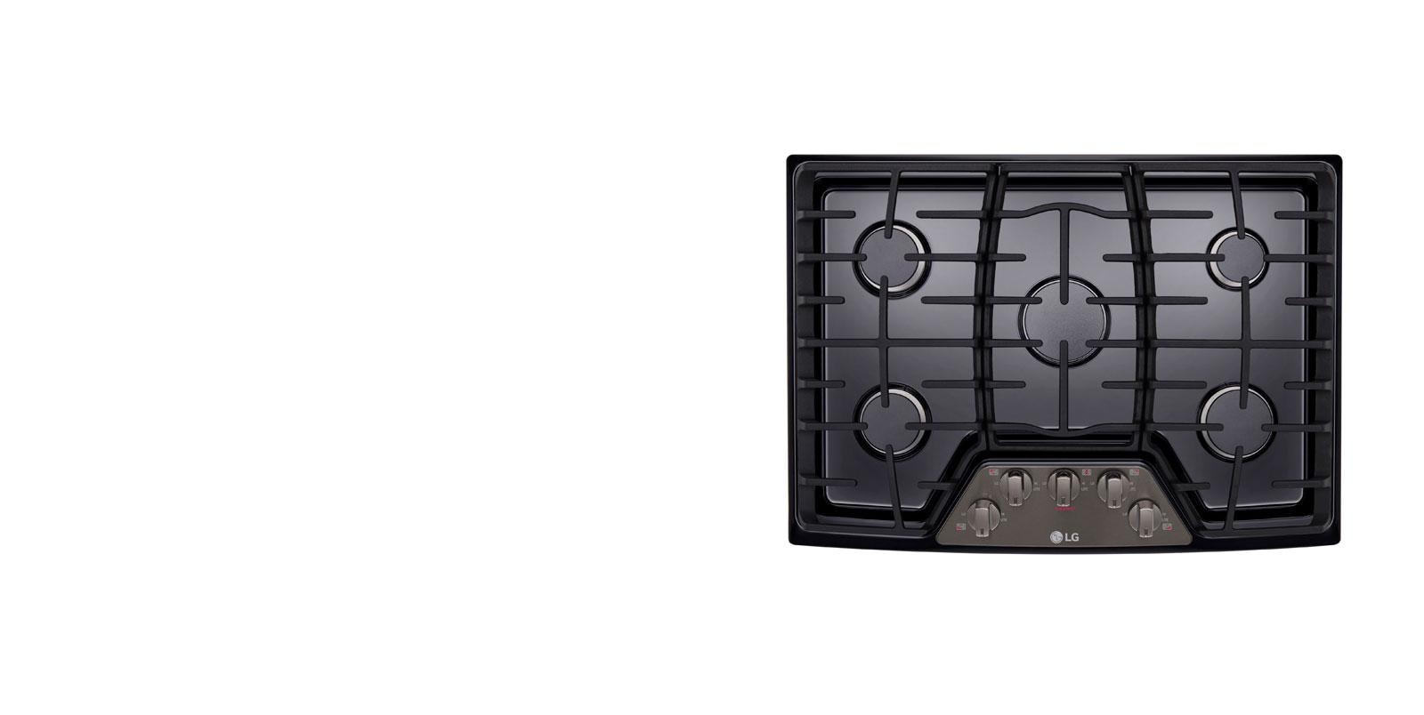 LG LCG3611BD 36 Inch Gas Cooktop LG USA