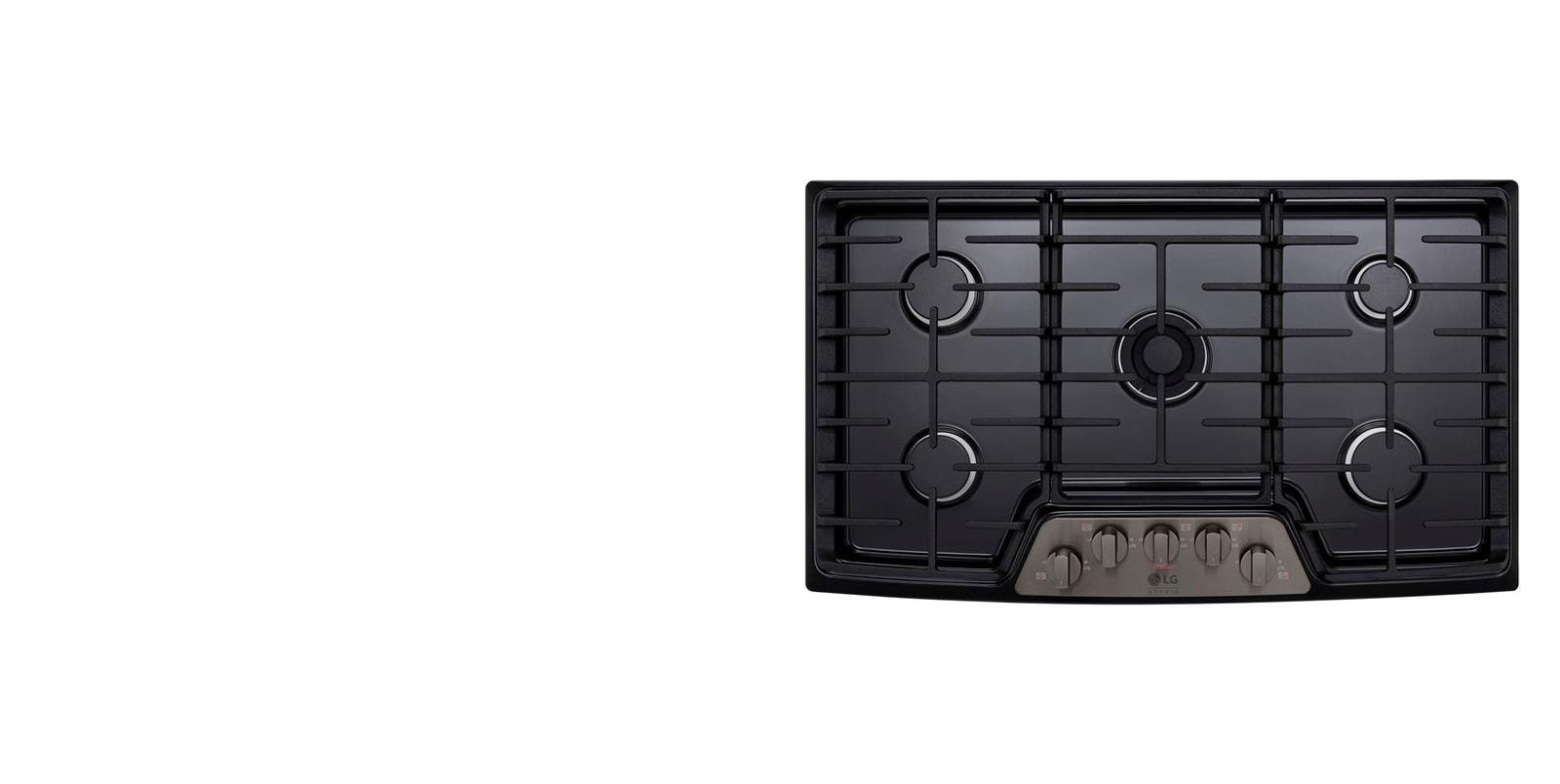 LG LSCG367BD LG STUDIO 36 Inch Gas Cooktop LG USA