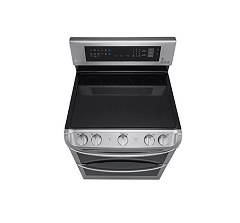 lg electric double oven stove