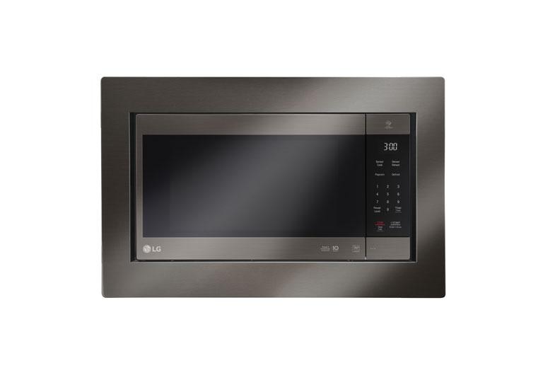 LG MK2030BD Black Stainless Steel Microwave Trim Kit LG USA