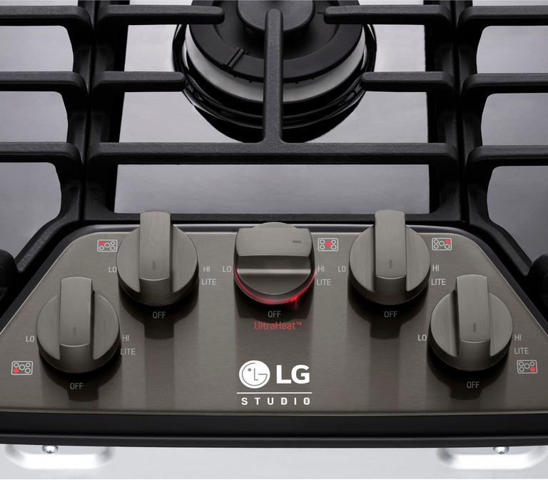 LG LSCG367BD LG STUDIO 36 Inch Gas Cooktop LG USA