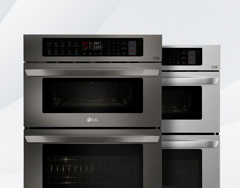 lg wall oven microwave combo stainless steel