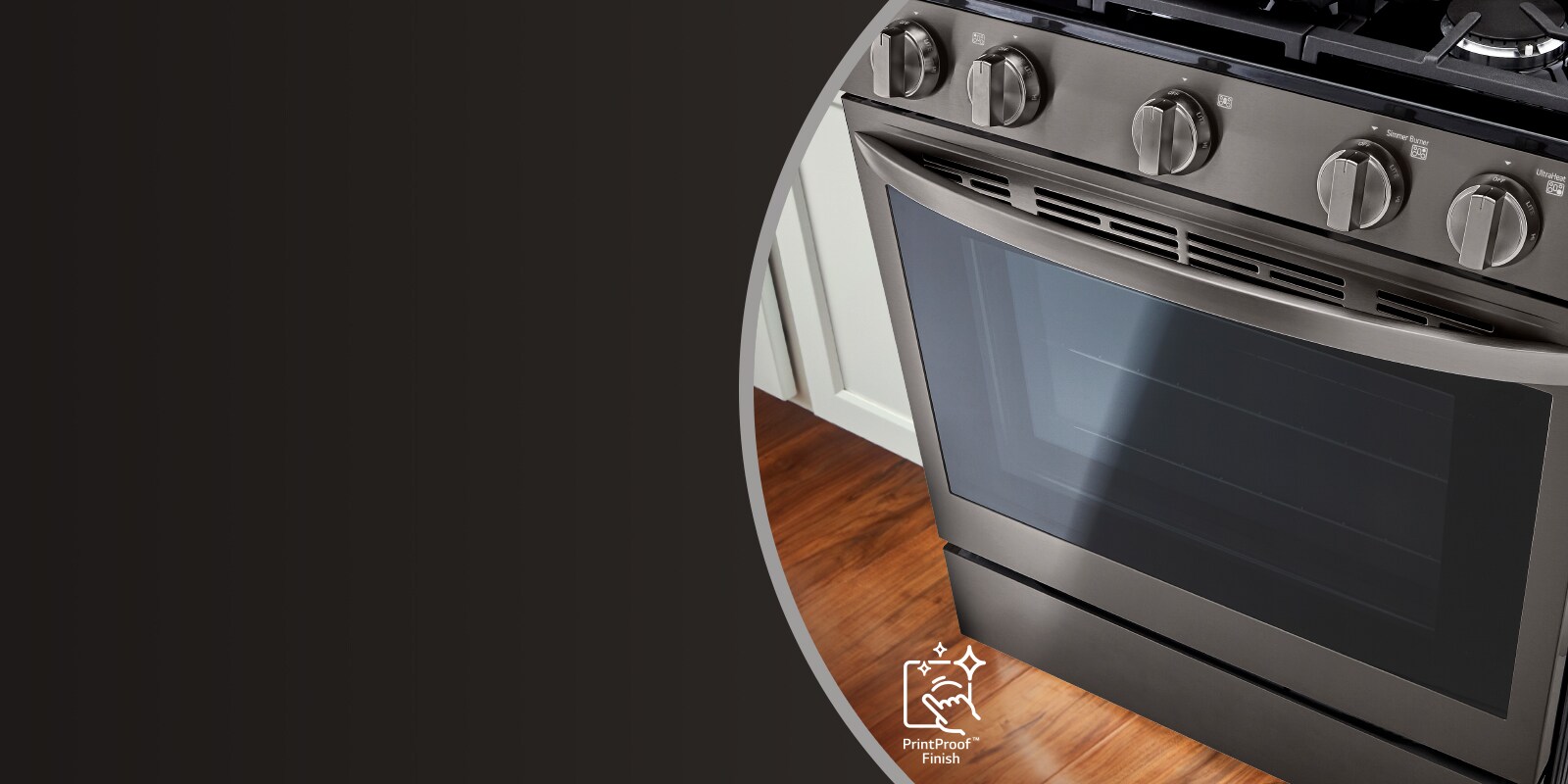 LG LREL6325F: 6.3 cu. ft. Electric Single Smart Oven Range with AirFry