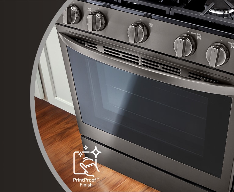 LG LREL6325F: 6.3 cu. ft. Electric Single Smart Oven Range with AirFry