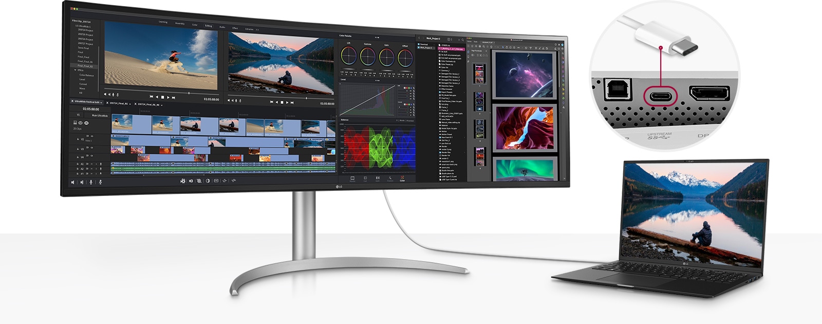 49'' Dual QHD Nano IPS™ Curved UltraWide™ Monitor | 49BQ95C 49'' Dual QHD Nano IPS™ Curved UltraWide™ Monitor | 49BQ95C