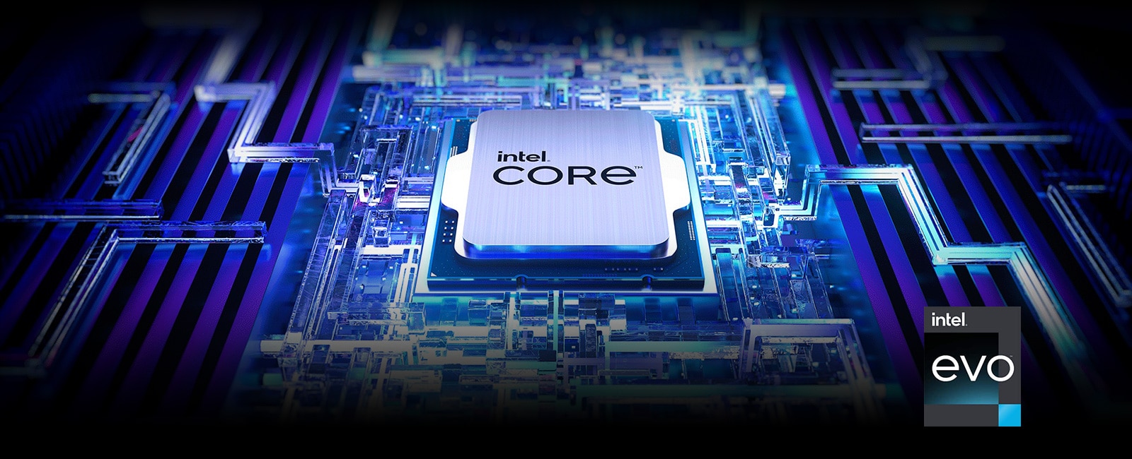 It shows the  Intel® Core™ chip.