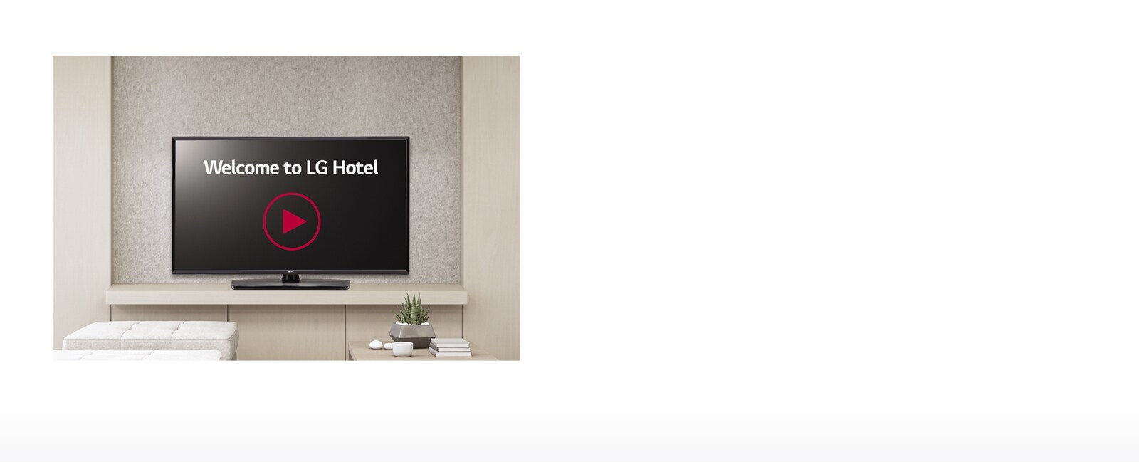 43” HD TV for Hospitality and Healthcare LG US Business