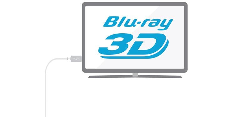 LG External Blu-ray/DVD Writer 3D Blu-ray Disc Playback & M-DISC 