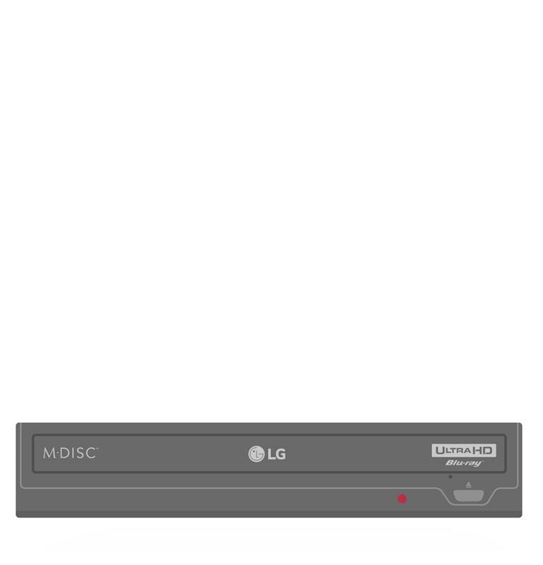 Lg Internal Blu Ray Drive Ultra Hd Blu Ray Playback M Disc Support Wh16ns60 Lg Usa