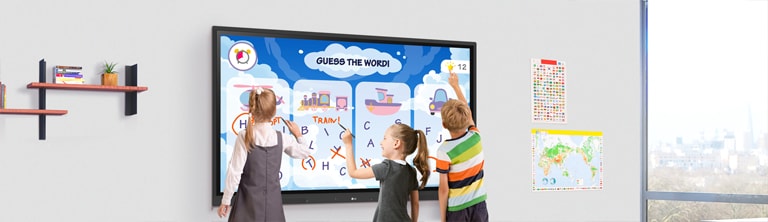 98” IPS UHD IR Multi Touch Smart Board | LG CreateBoard