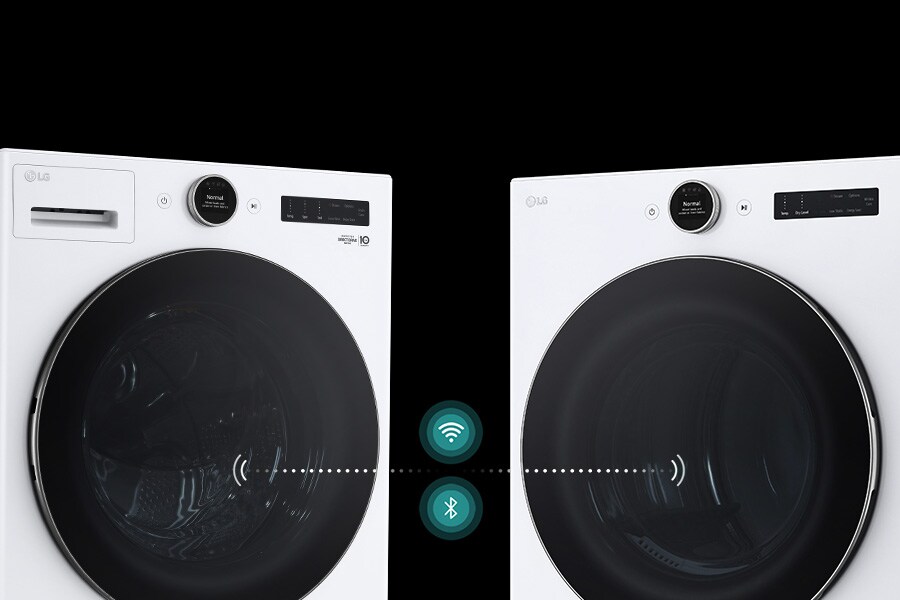 LG 4.5 cu. ft. Capacity Smart Front Load Energy Star Washer with