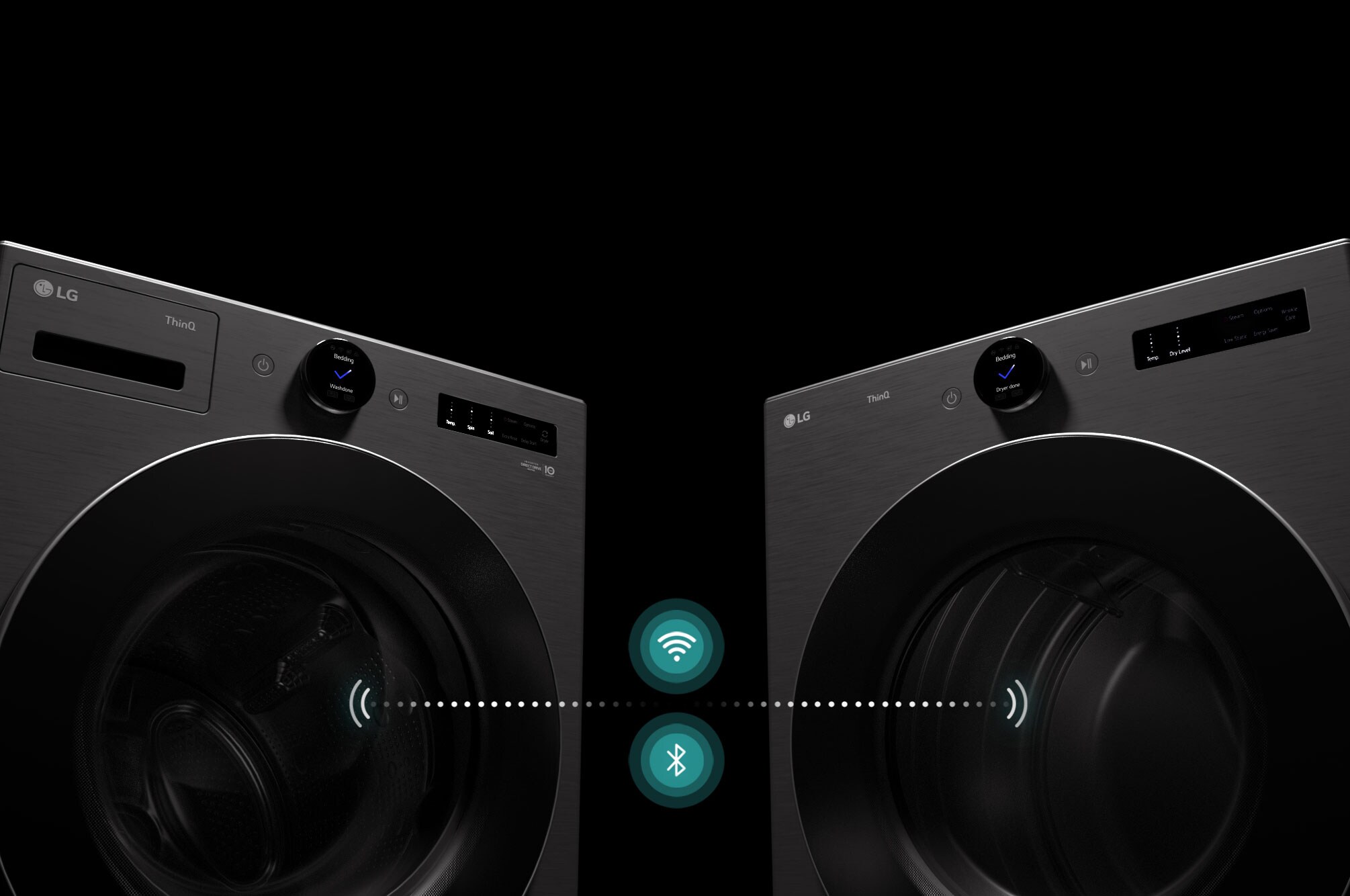 LG CANADA 5.8 cu. ft. Mega Capacity Smart wifi Enabled Front Load