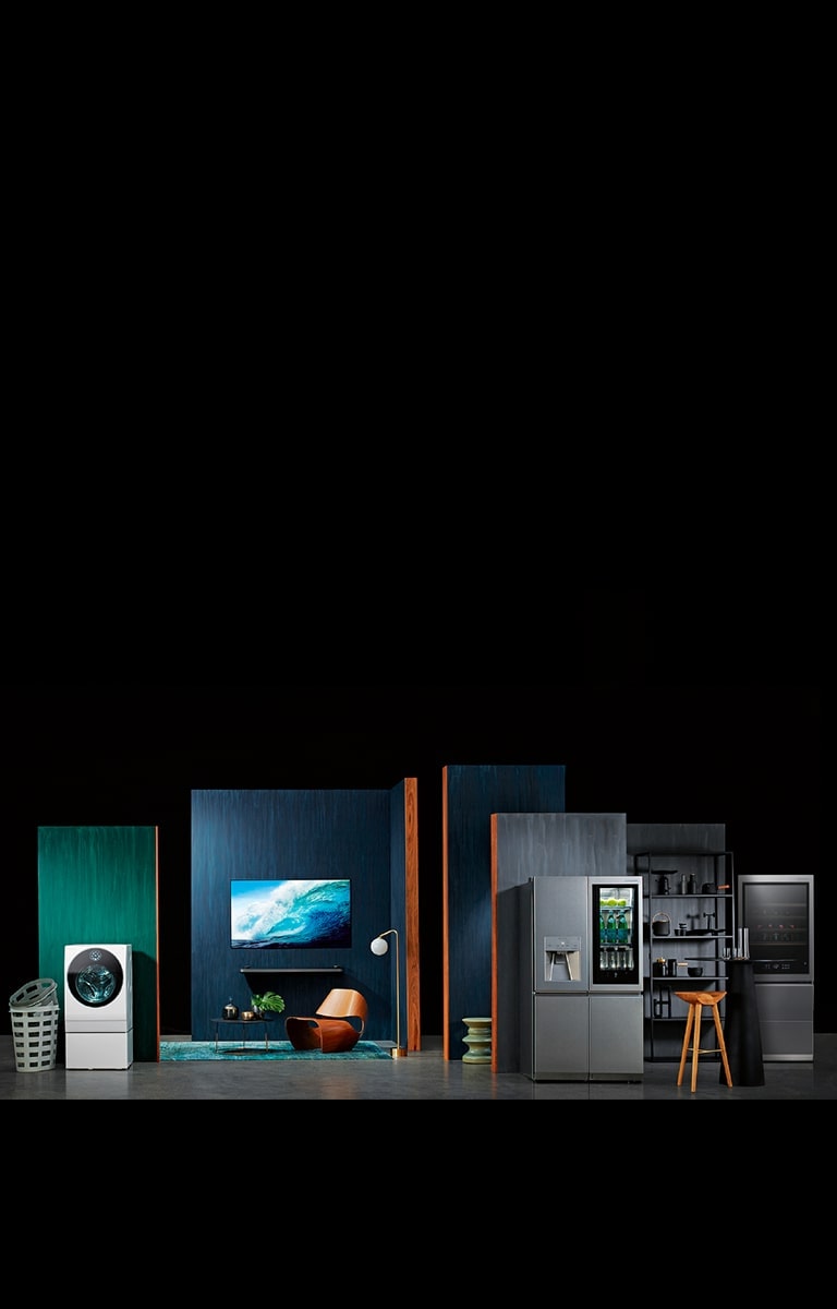 LG Signature home appliance products 