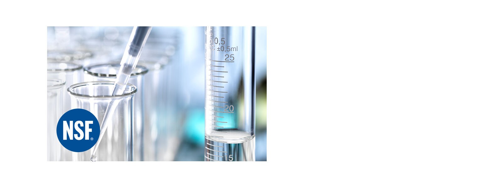 Tested & Certified by NSF