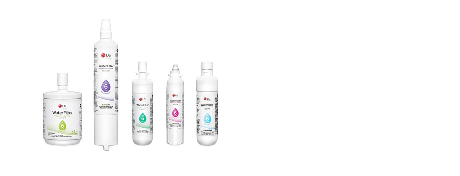 Lg Lt1000p 6 Month 200 Gallon Capacity Replacement Refrigerator Water Filter Nsf42 Nsf53 And Nsf401 Lt1000p Lg Usa