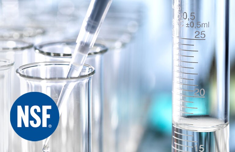 Tested & Certified by NSF