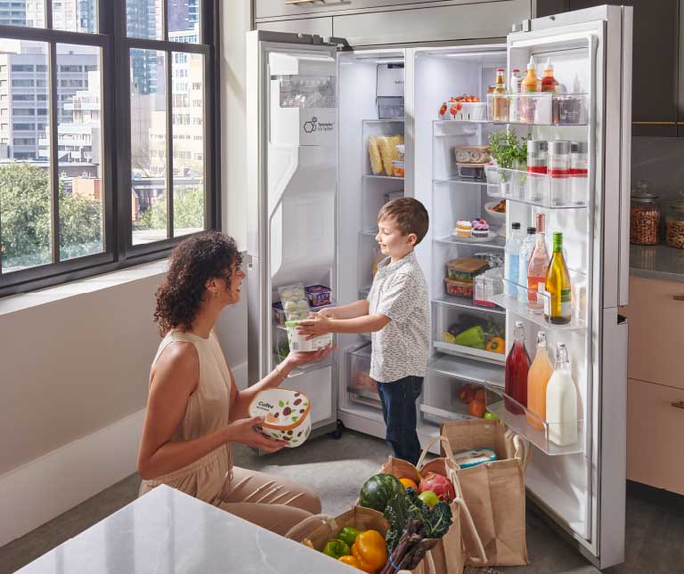 Stock it up with 27 cu. ft.2