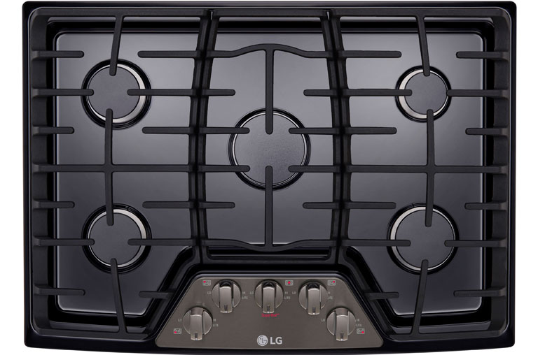 LG LCG3611BD 36 Inch Gas Cooktop LG USA