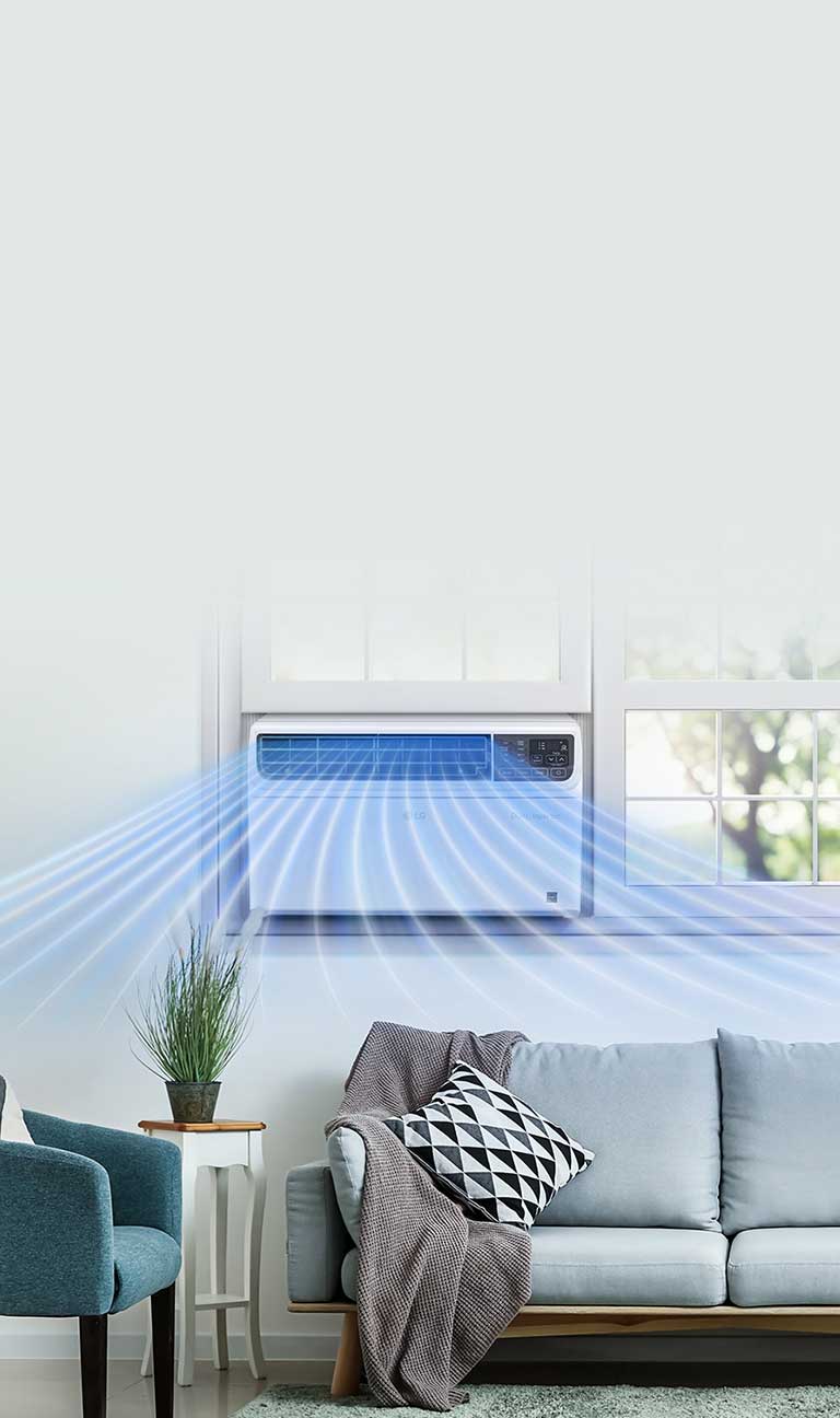 LG 10,000 BTU DUAL Inverter Smart WiFi Enabled Window Air Conditioner