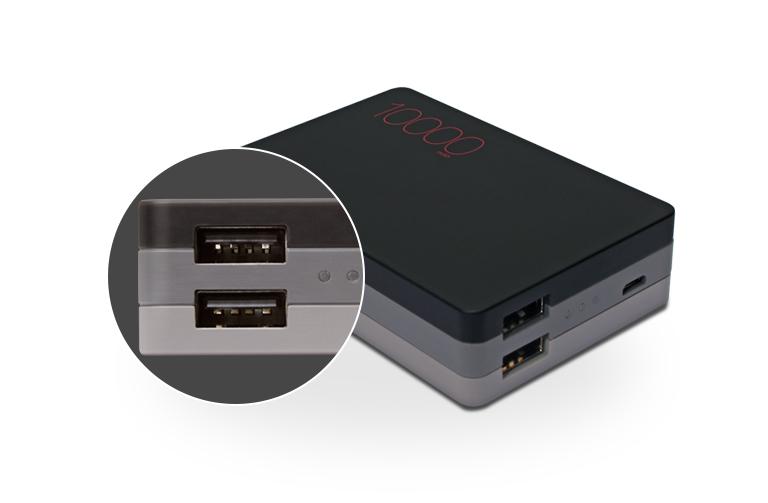 Cargá hasta dos dispositivos2