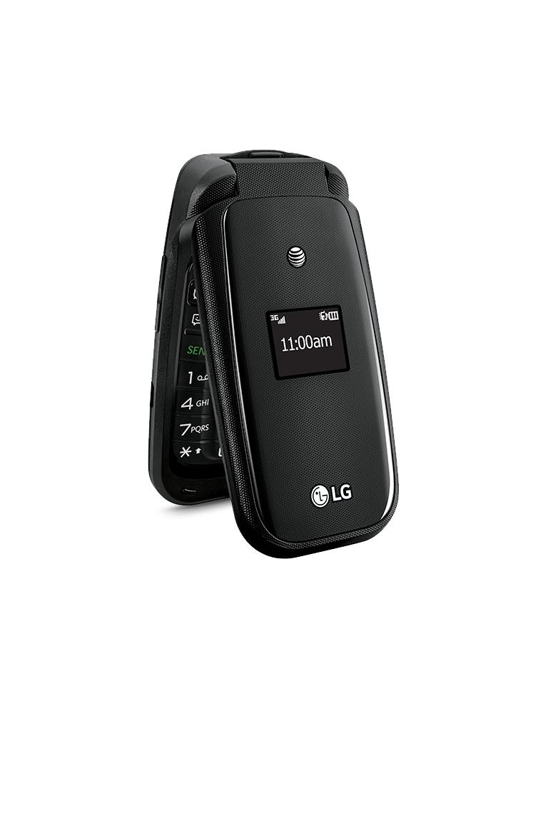 LG B470 Basic Flip Phone Prepaid Go Phone AT&T LG USA