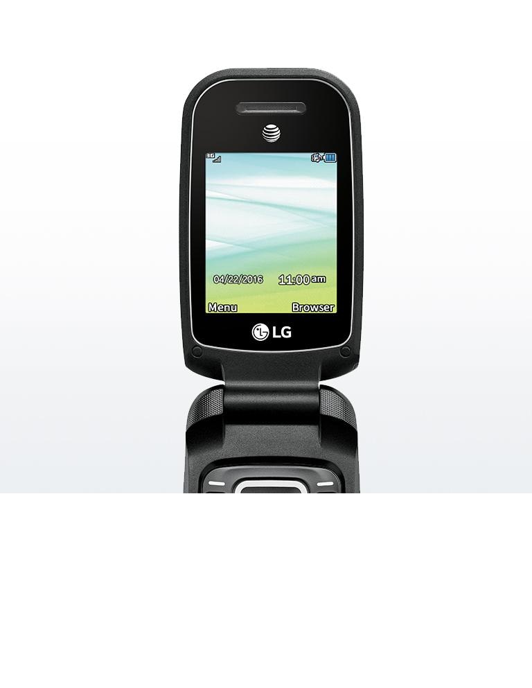 LG B470 Basic Flip Phone Prepaid Go Phone AT&T LG USA