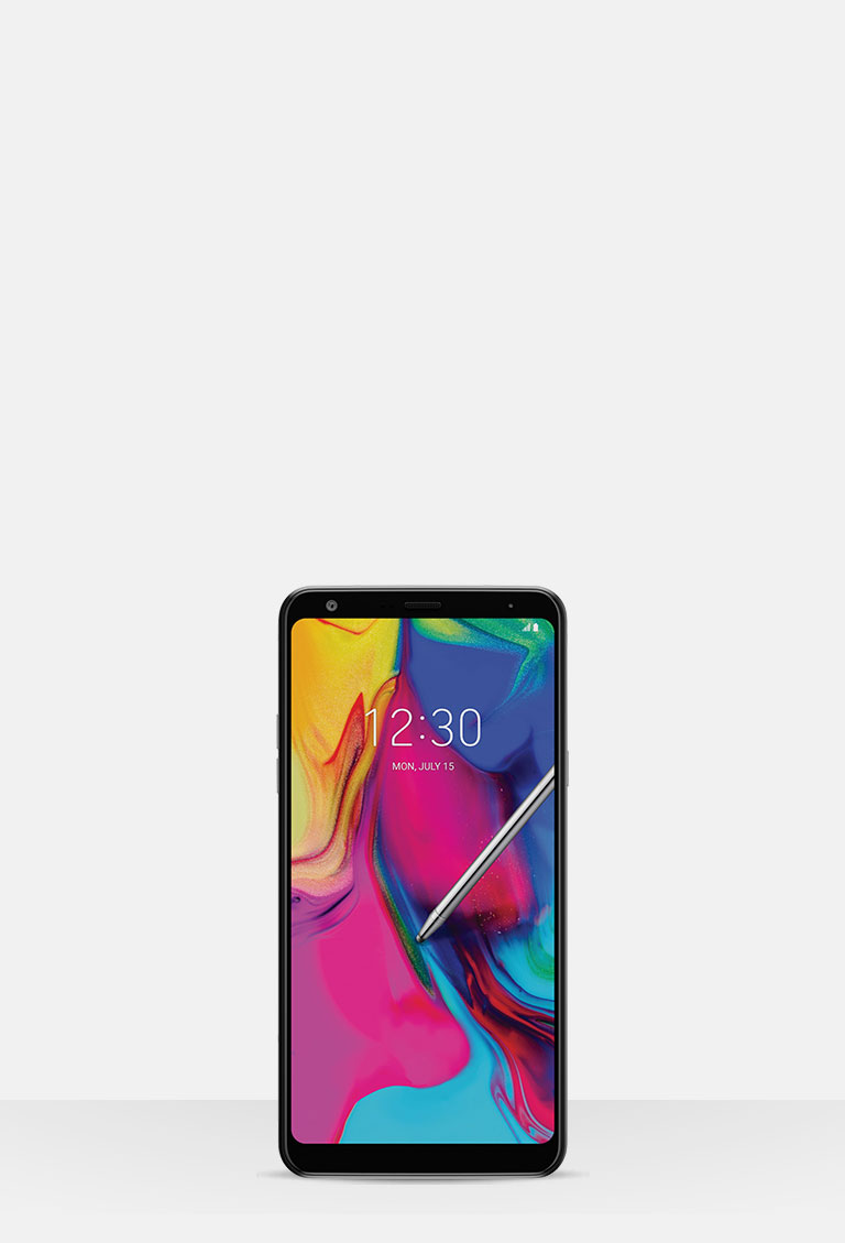 phone on gray background